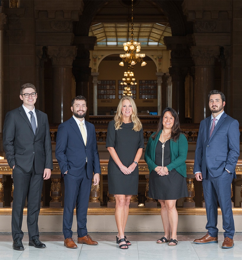 The Hallowell Consulting team specializing in government media relations.